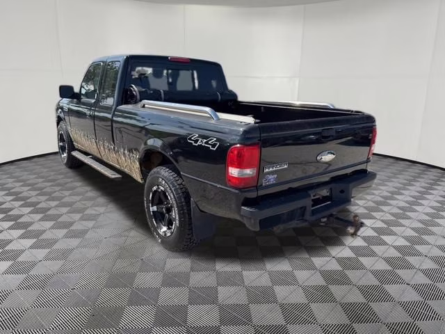 2011 Black Ford Ranger XLT 4X4 Truck