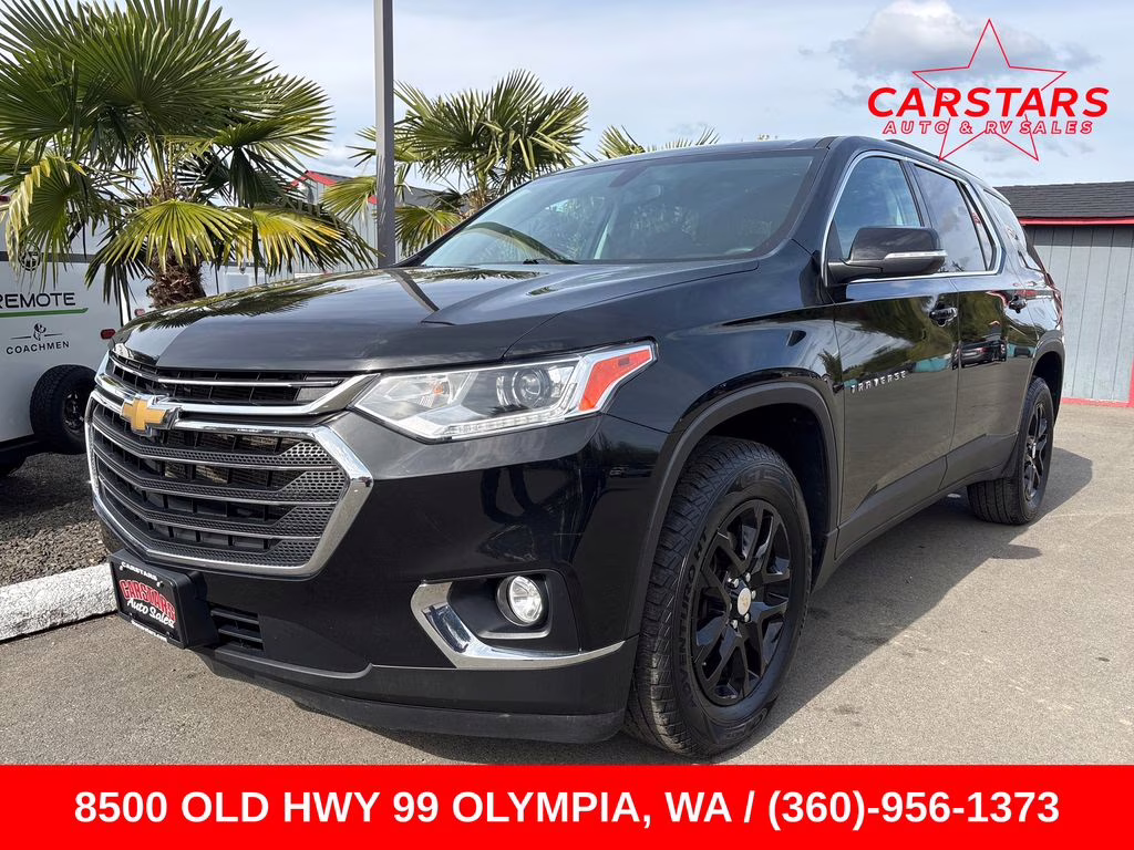 2021 Mosaic Black Metallic Chevrolet Traverse LT AWD SUV