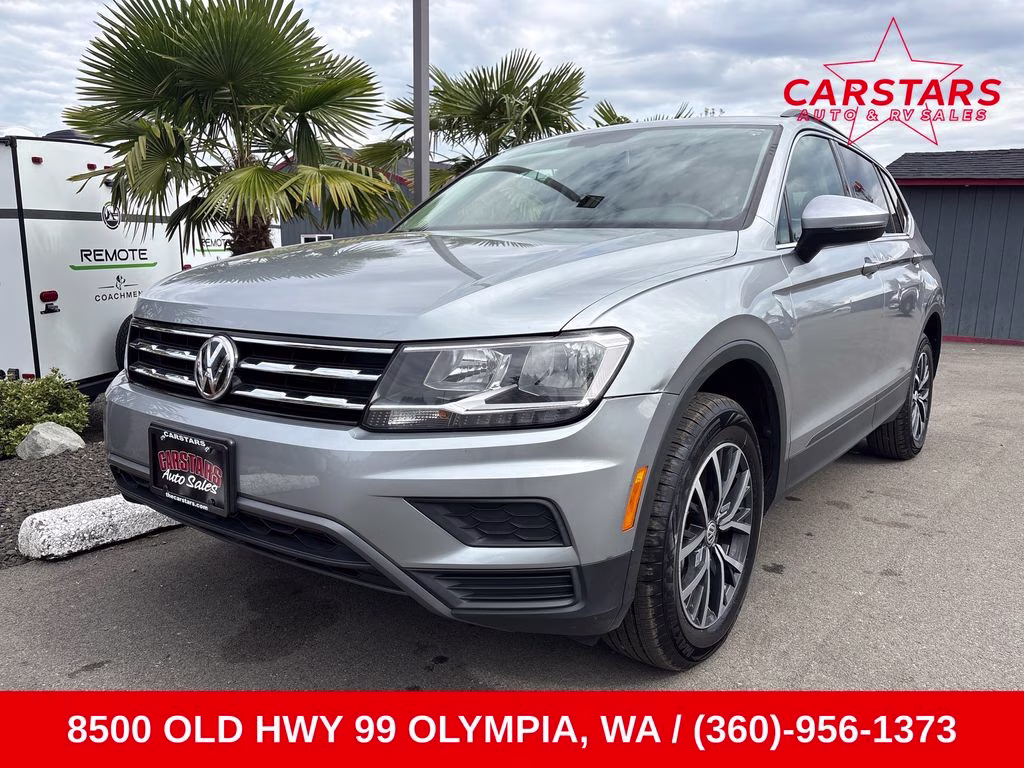 2019 Silver Metallic Volkswagen Tiguan 2.0T SE AWD SUV