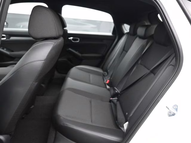 2026 Platinum White Pearl Honda Civic Sport FWD Hatchback