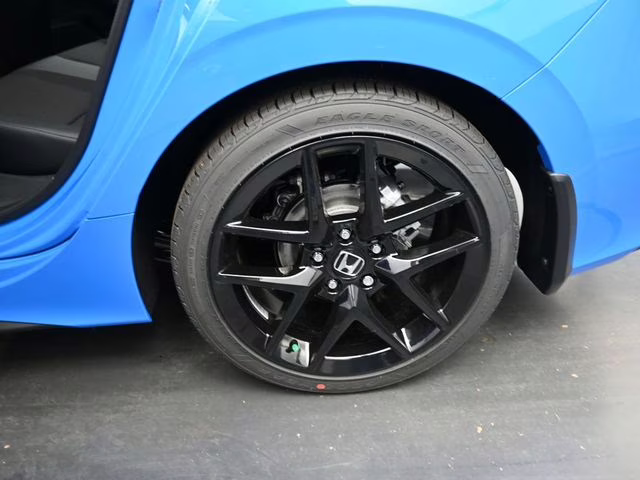2026 Boost Blue Pearl Honda Civic Sport FWD Hatchback