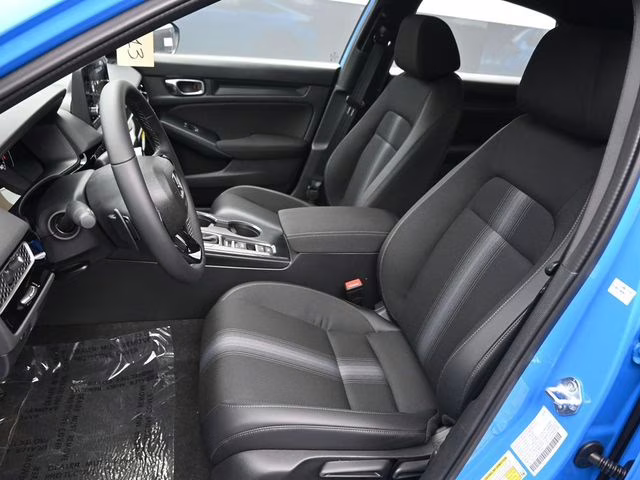 2026 Boost Blue Pearl Honda Civic Sport FWD Hatchback