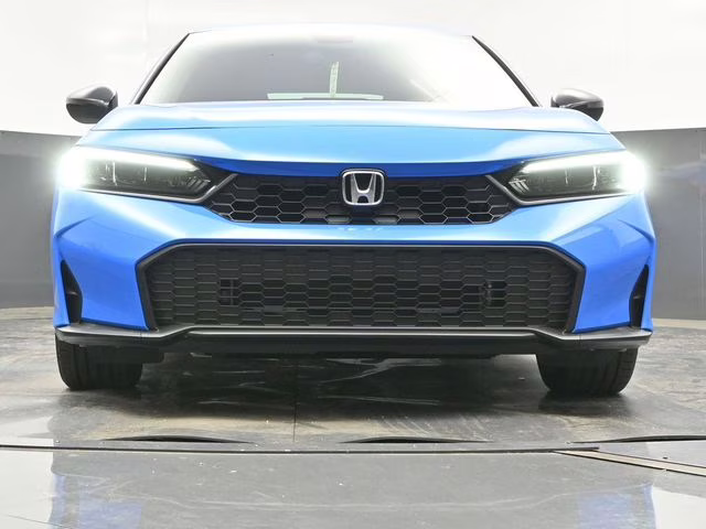 2026 Boost Blue Pearl Honda Civic Sport FWD Hatchback
