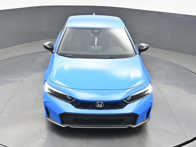 2026 Boost Blue Pearl Honda Civic Sport FWD Hatchback