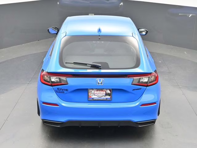 2026 Boost Blue Pearl Honda Civic Sport FWD Hatchback