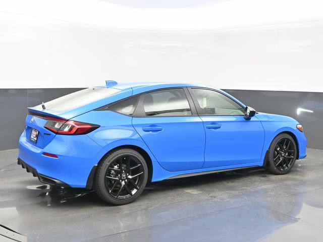 2026 Boost Blue Pearl Honda Civic Sport FWD Hatchback