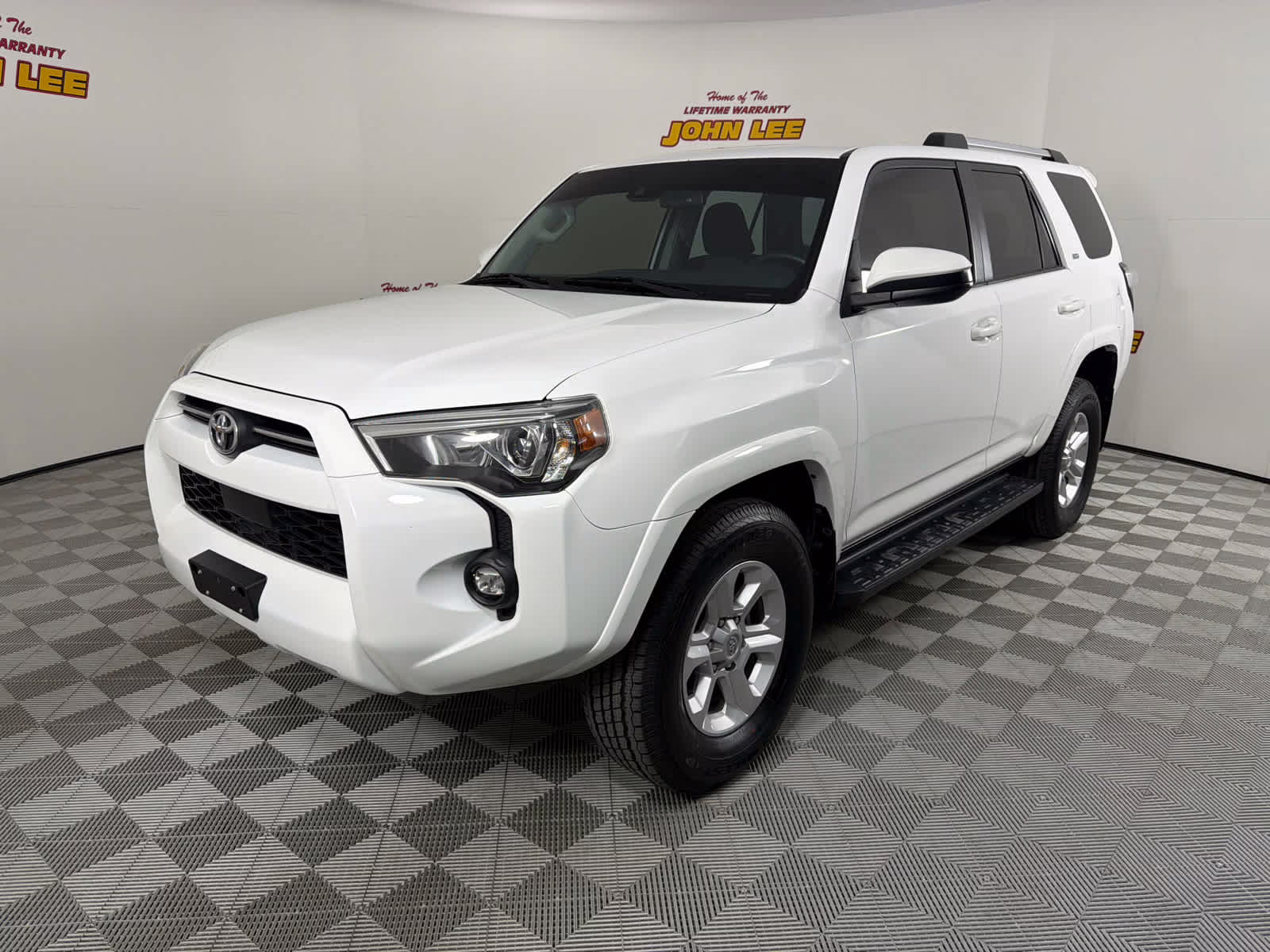 2022 White Toyota 4Runner SR5 4X4 SUV