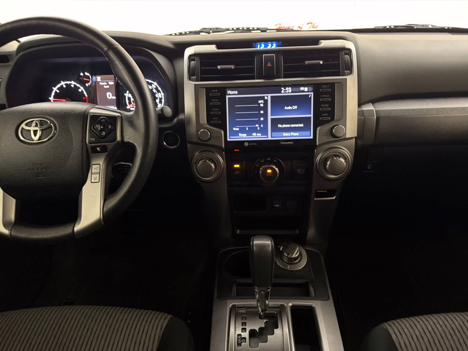 2022 White Toyota 4Runner SR5 4X4 SUV