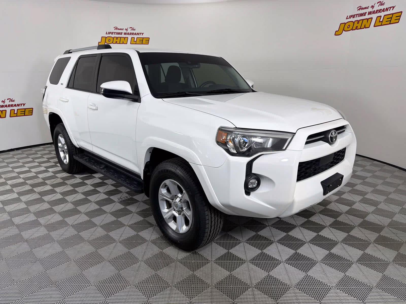 2022 White Toyota 4Runner SR5 4X4 SUV