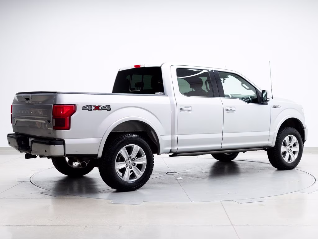 2019 Ingot Silver Ford F-150 Platinum 4X4 Truck