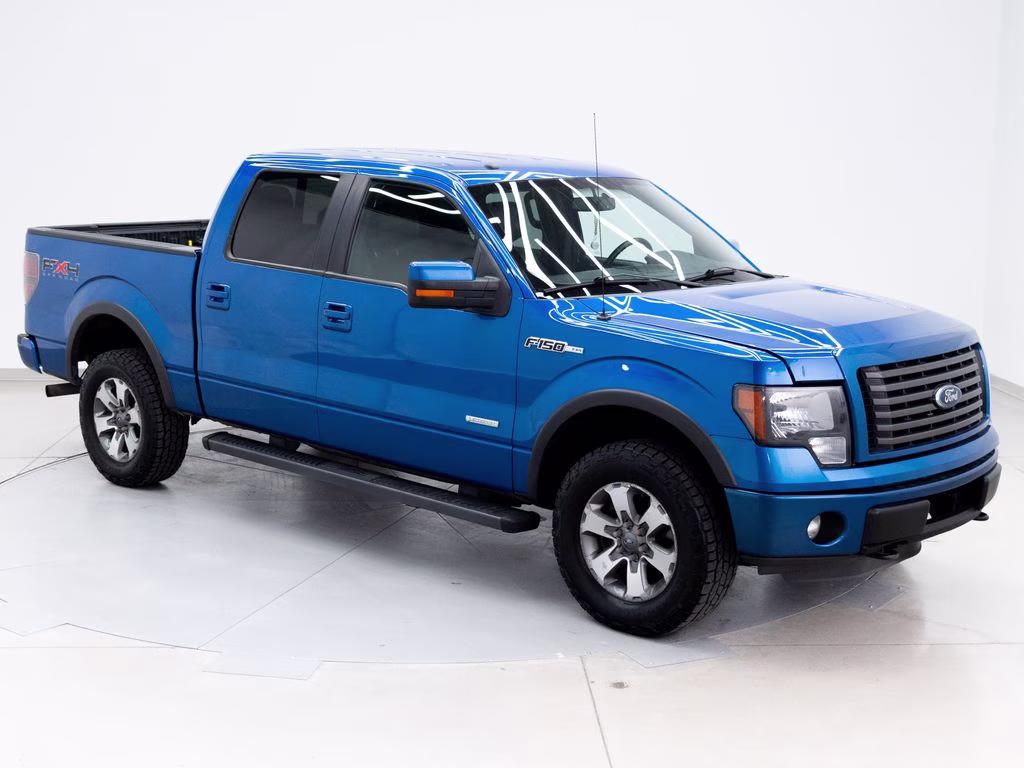 2011 Blue Ford F-150 FX4 4X4 Truck