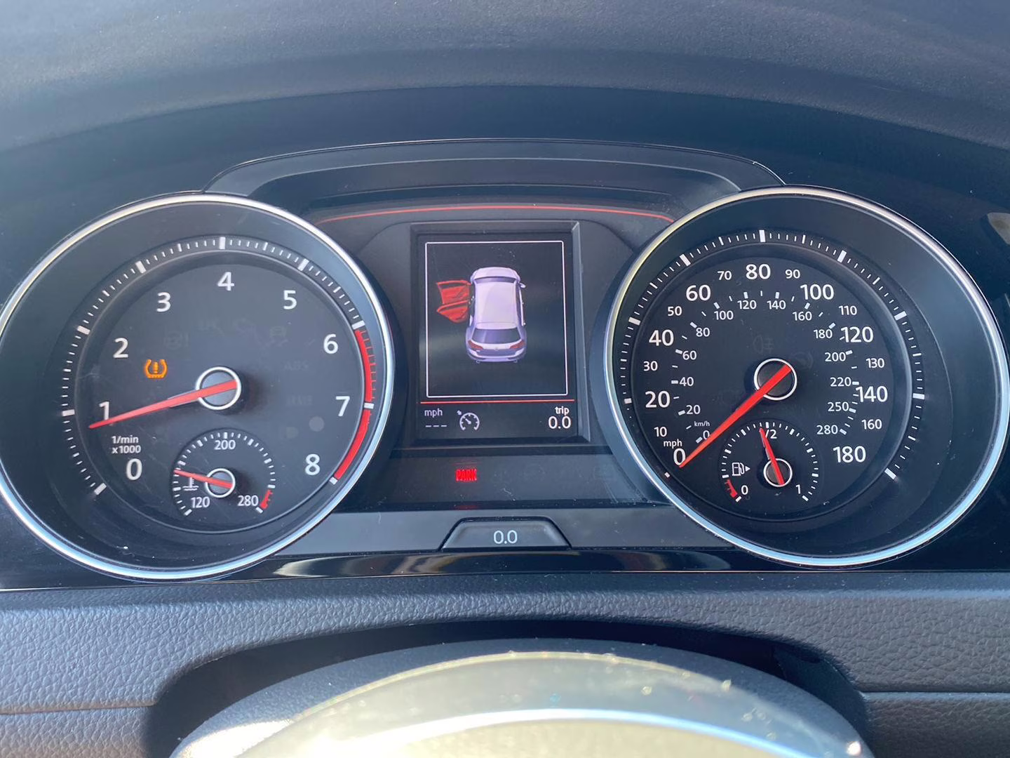 2019 Deep Black Pearl Volkswagen Golf GTI SE FWD Hatchback