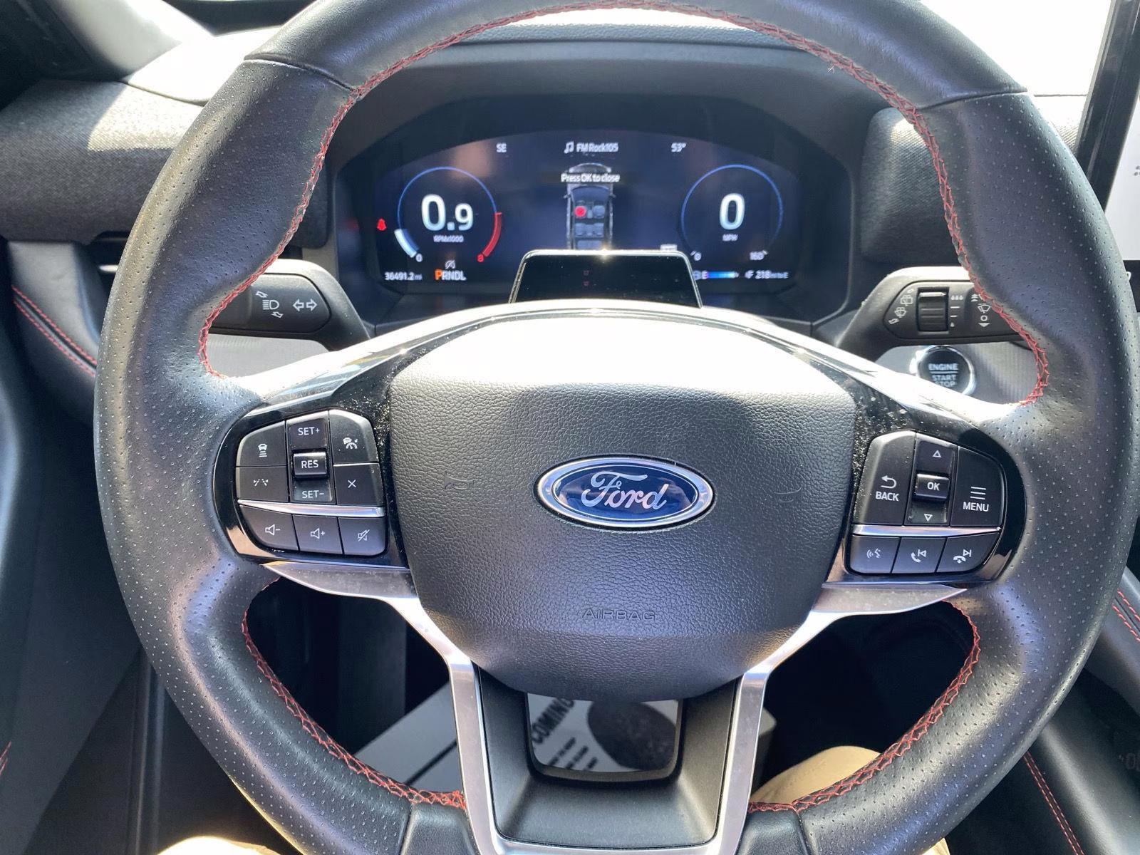 2025 Carbonized Gray Ford Explorer ST-Line 4X4 SUV