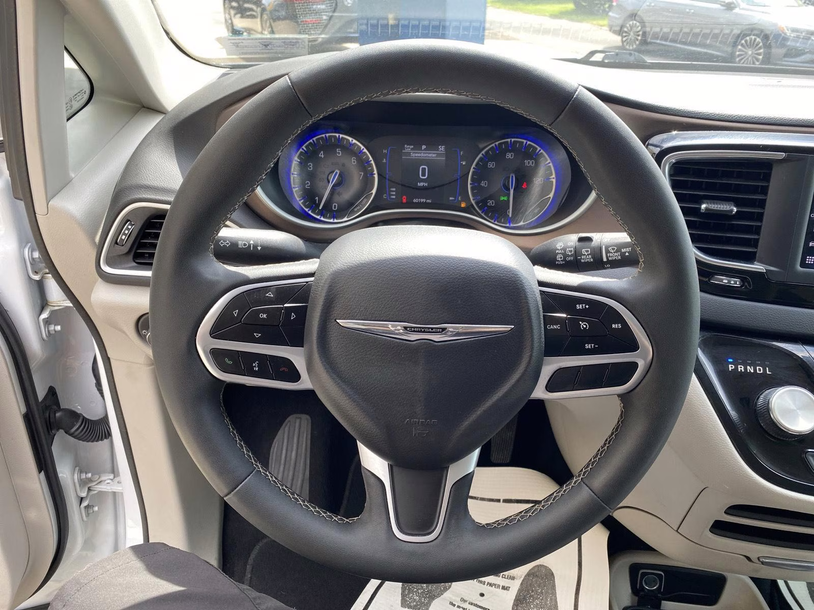 2024 Bright White Clearcoat Chrysler Voyager LX FWD Van