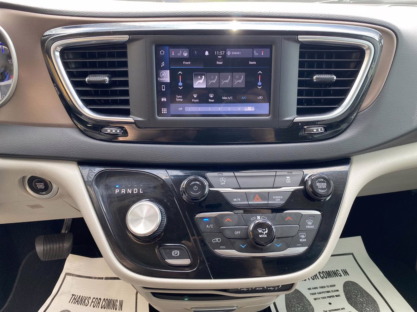 2024 Bright White Clearcoat Chrysler Voyager LX FWD Van