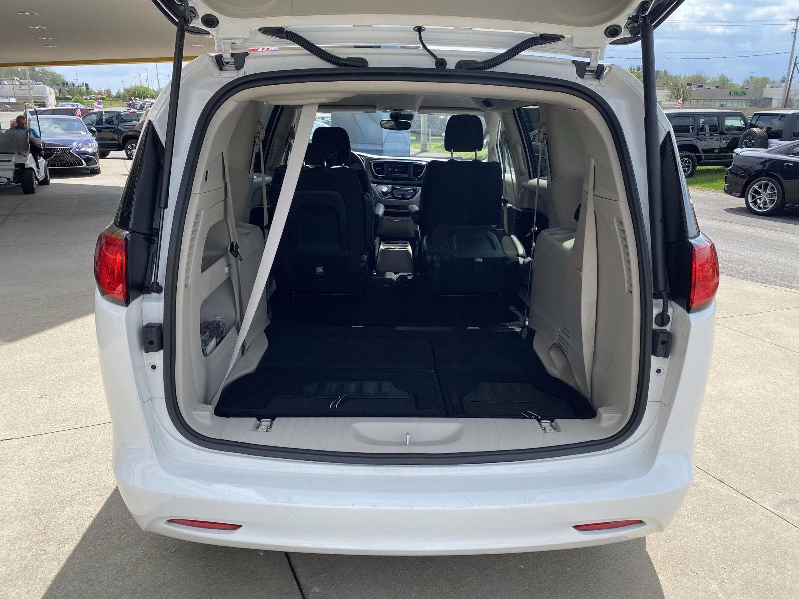 2024 Bright White Clearcoat Chrysler Voyager LX FWD Van