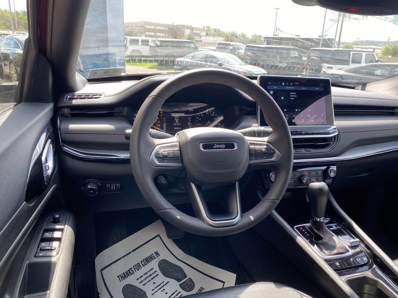 2025 Red Hot Pearlcoat Jeep Compass Trailhawk 4X4 SUV