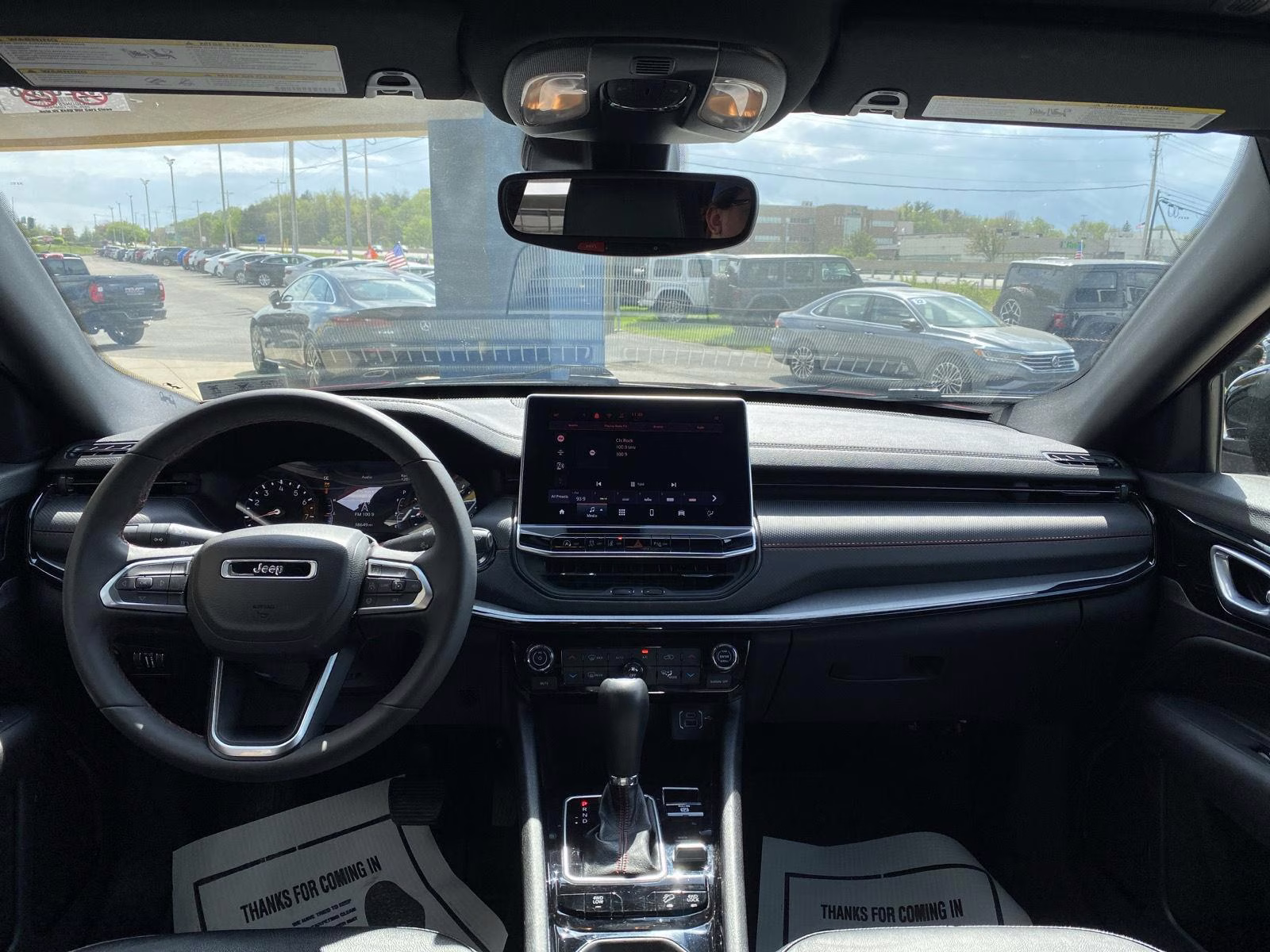 2025 Red Hot Pearlcoat Jeep Compass Trailhawk 4X4 SUV