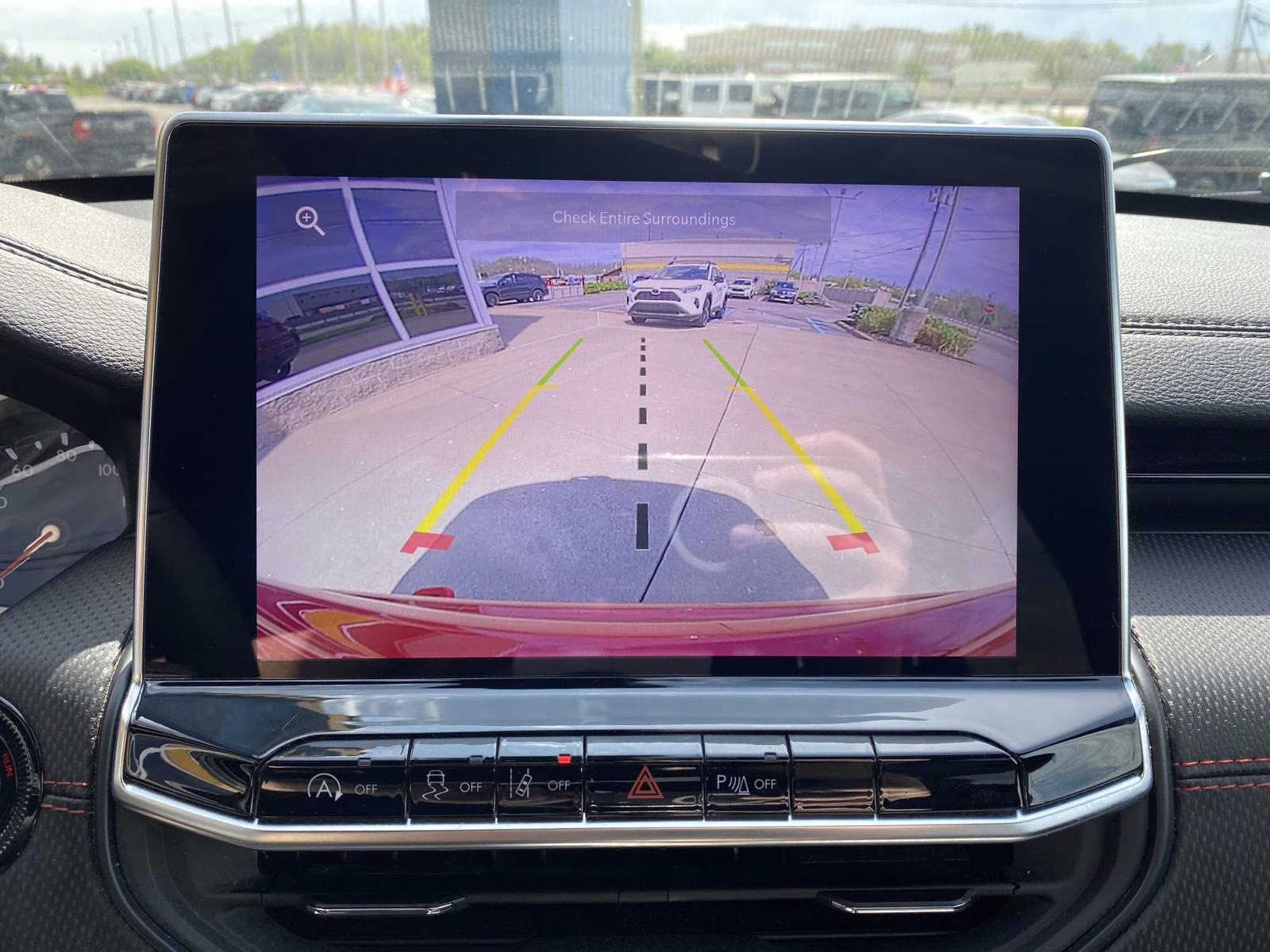 2025 Red Hot Pearlcoat Jeep Compass Trailhawk 4X4 SUV