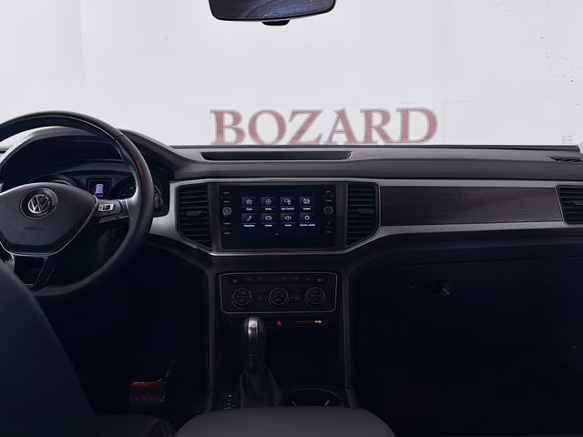 2019 Blue Metallic Volkswagen Atlas 3.6L V6 SE w/Technology FWD SUV