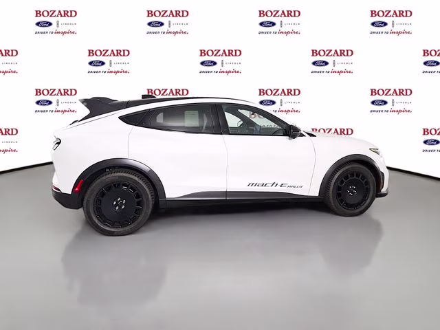 2025 Star White Metallic Tri-Coat Ford Mustang Mach-E GT AWD SUV