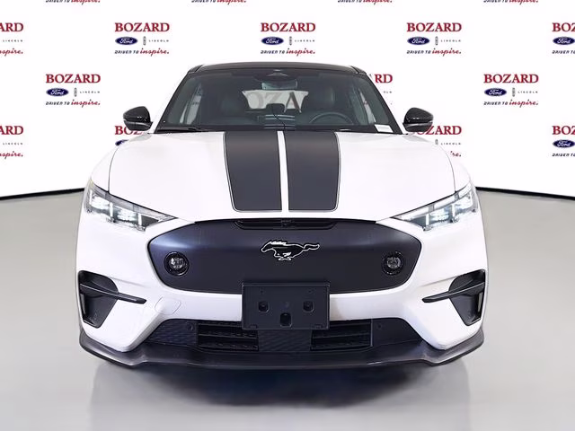 2025 Star White Metallic Tri-Coat Ford Mustang Mach-E GT AWD SUV