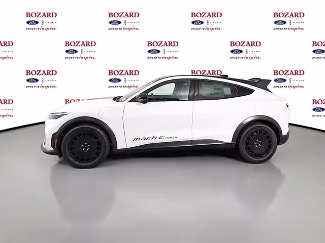 2025 Star White Metallic Tri-Coat Ford Mustang Mach-E GT AWD SUV
