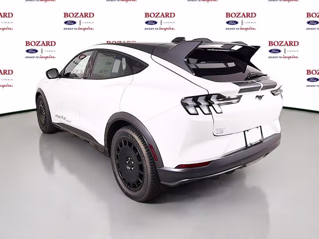 2025 Star White Metallic Tri-Coat Ford Mustang Mach-E GT AWD SUV