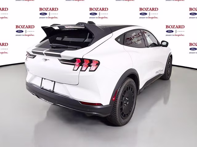 2025 Star White Metallic Tri-Coat Ford Mustang Mach-E GT AWD SUV