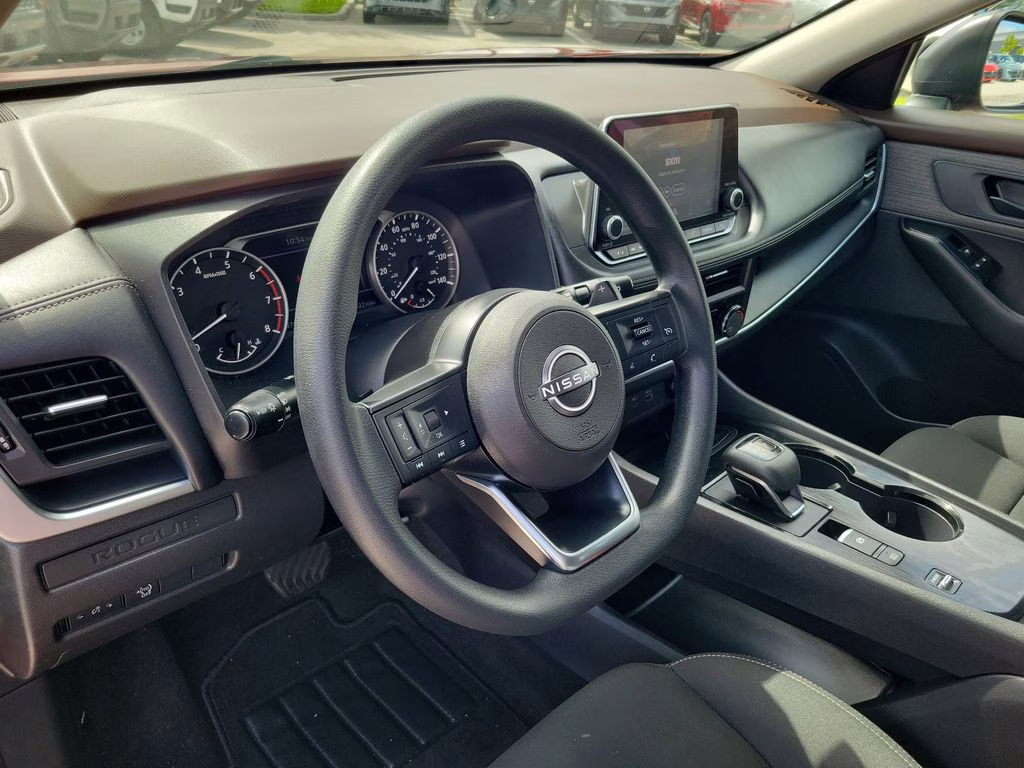2023 Scarlet Ember Tintcoat Nissan Rogue S FWD SUV