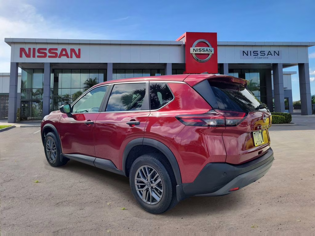 2023 Scarlet Ember Tintcoat Nissan Rogue S FWD SUV
