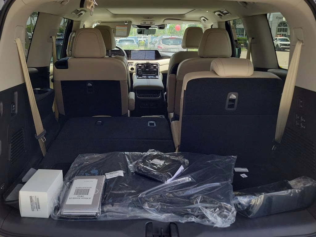 2026 White Pearl Nissan Armada Platinum Reserve 4X4 SUV