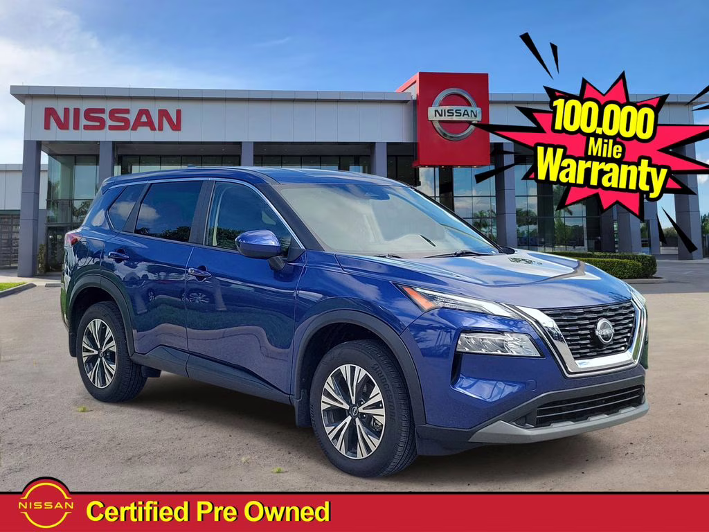 2023 Caspian Blue Metallic Nissan Rogue SV FWD SUV