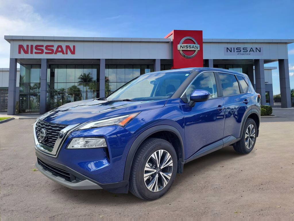 2023 Caspian Blue Metallic Nissan Rogue SV FWD SUV