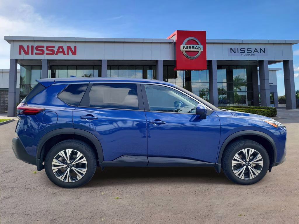 2023 Caspian Blue Metallic Nissan Rogue SV FWD SUV