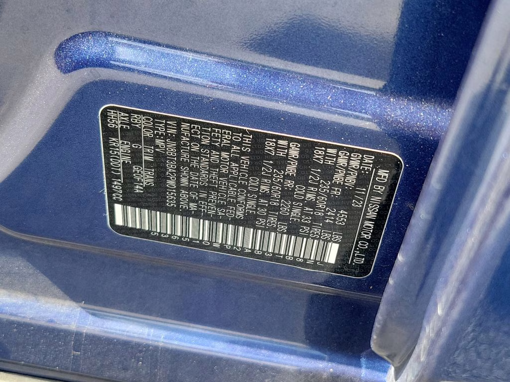 2023 Caspian Blue Metallic Nissan Rogue SV FWD SUV