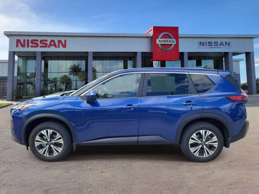 2023 Caspian Blue Metallic Nissan Rogue SV FWD SUV