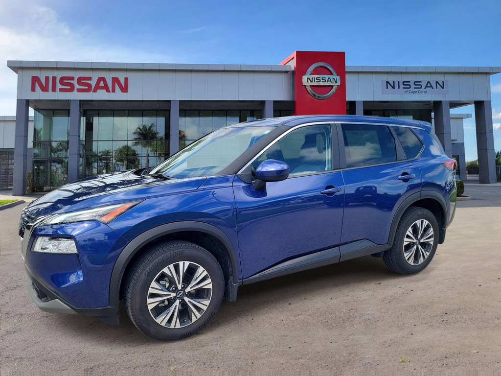 2023 Caspian Blue Metallic Nissan Rogue SV FWD SUV