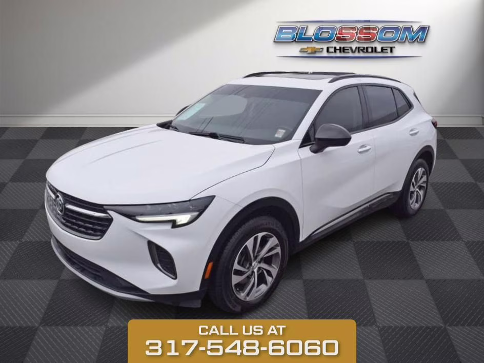 2023 Summit White Buick Envision Essence FWD SUV