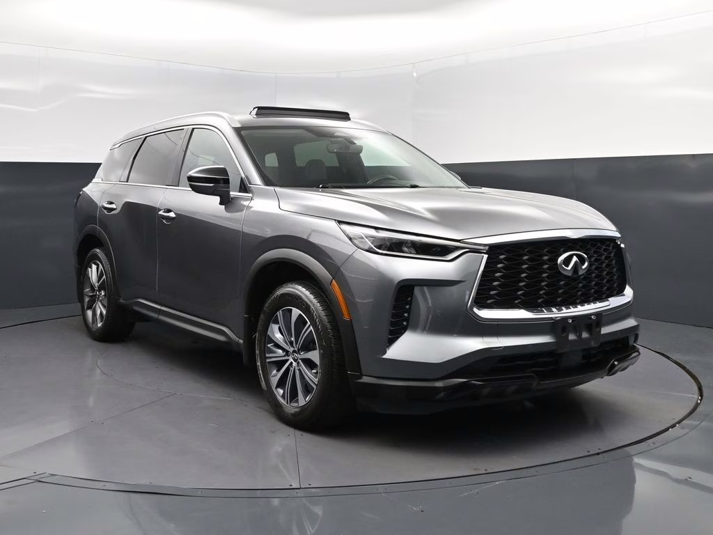 2023 Graphite Shadow INFINITI QX60 LUXE FWD SUV