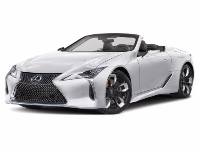 2026 Ultra White Lexus LC 500 RWD Convertible