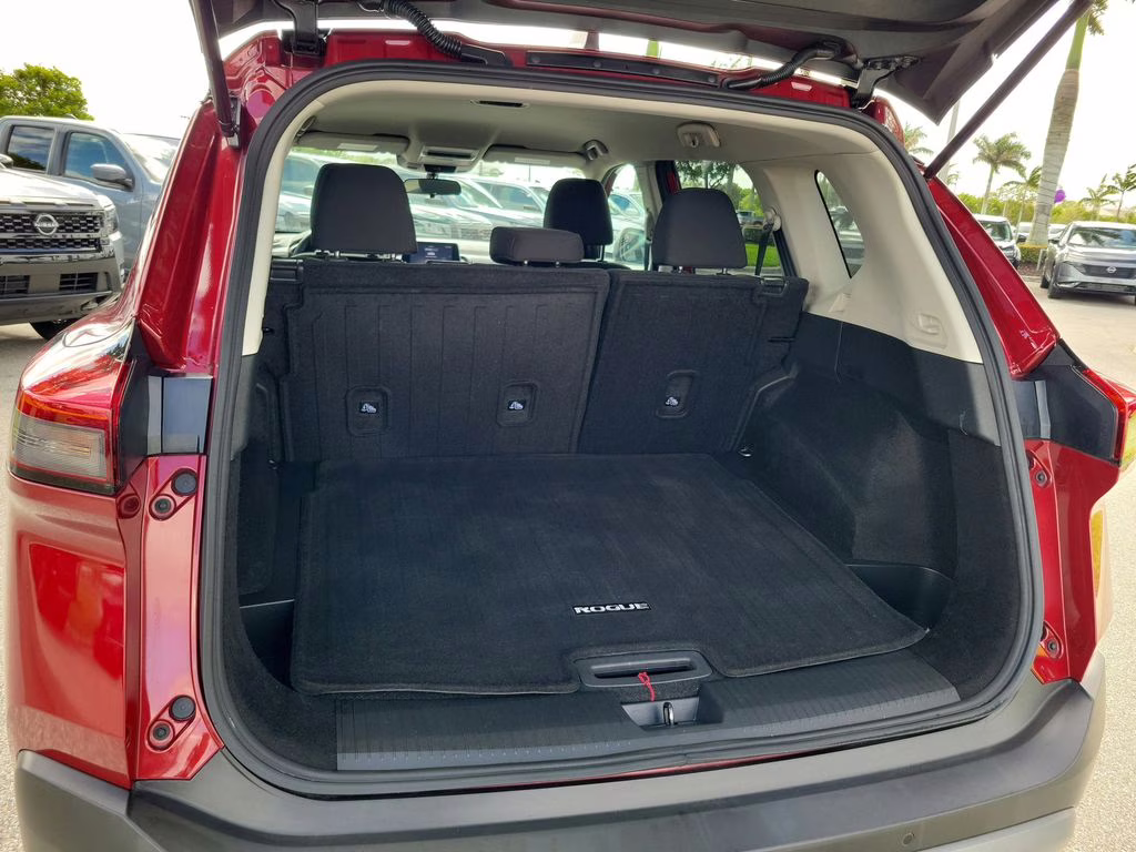 2023 Scarlet Ember Tintcoat Nissan Rogue S FWD SUV