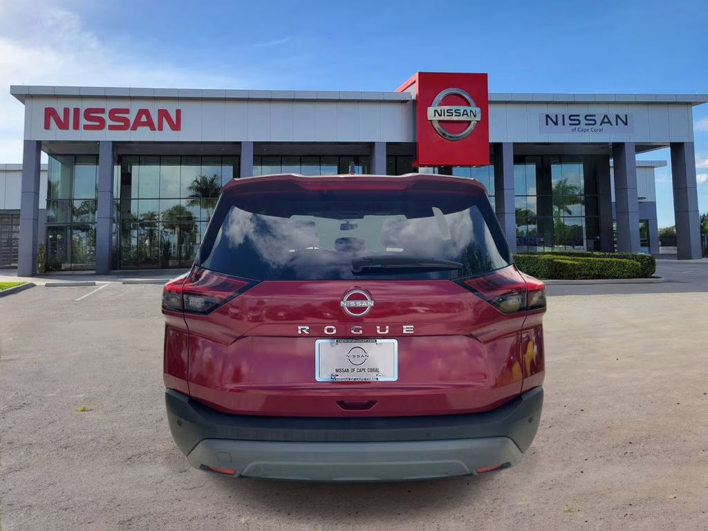 2023 Scarlet Ember Tintcoat Nissan Rogue S FWD SUV