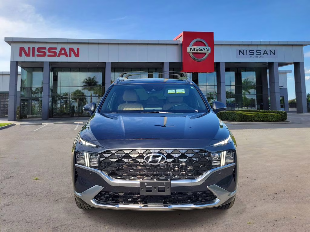 2023 Portofino Gray Hyundai Santa Fe Calligraphy AWD SUV