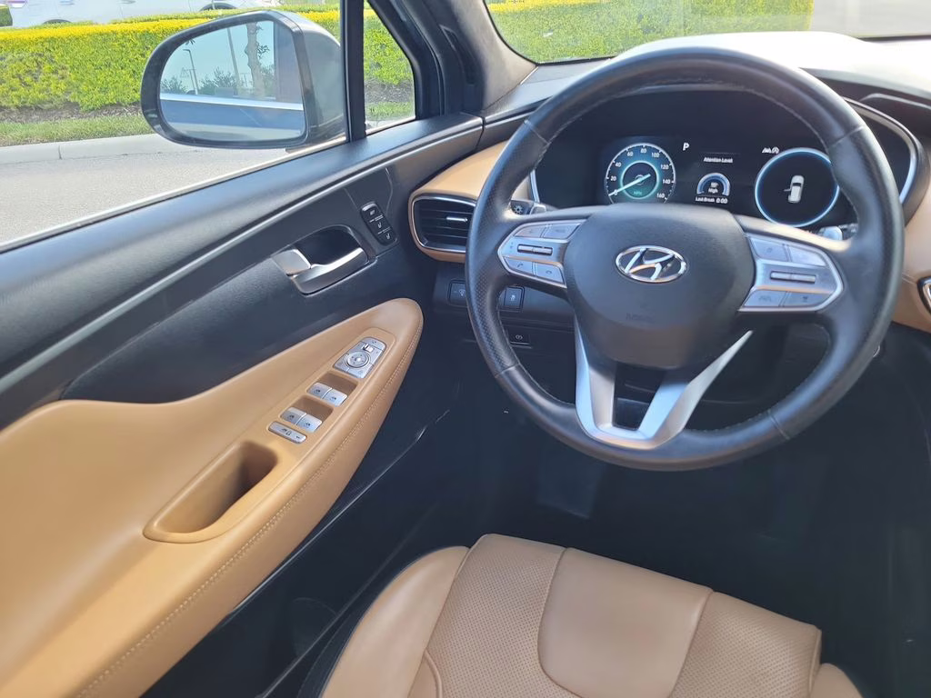 2023 Portofino Gray Hyundai Santa Fe Calligraphy AWD SUV