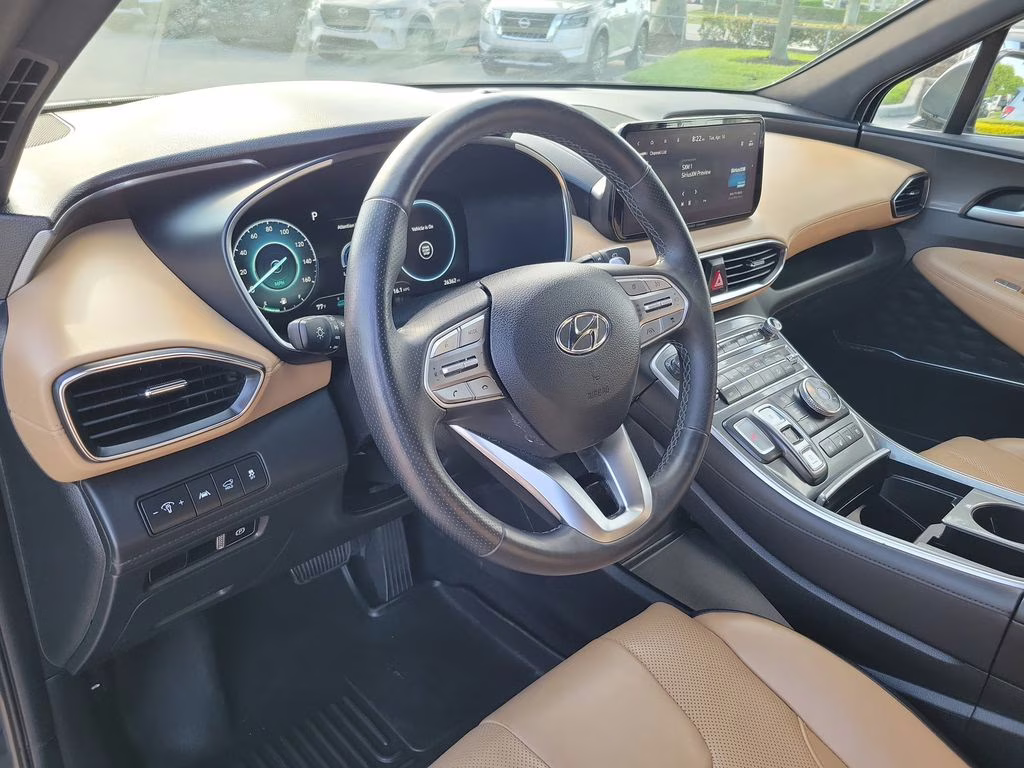 2023 Portofino Gray Hyundai Santa Fe Calligraphy AWD SUV