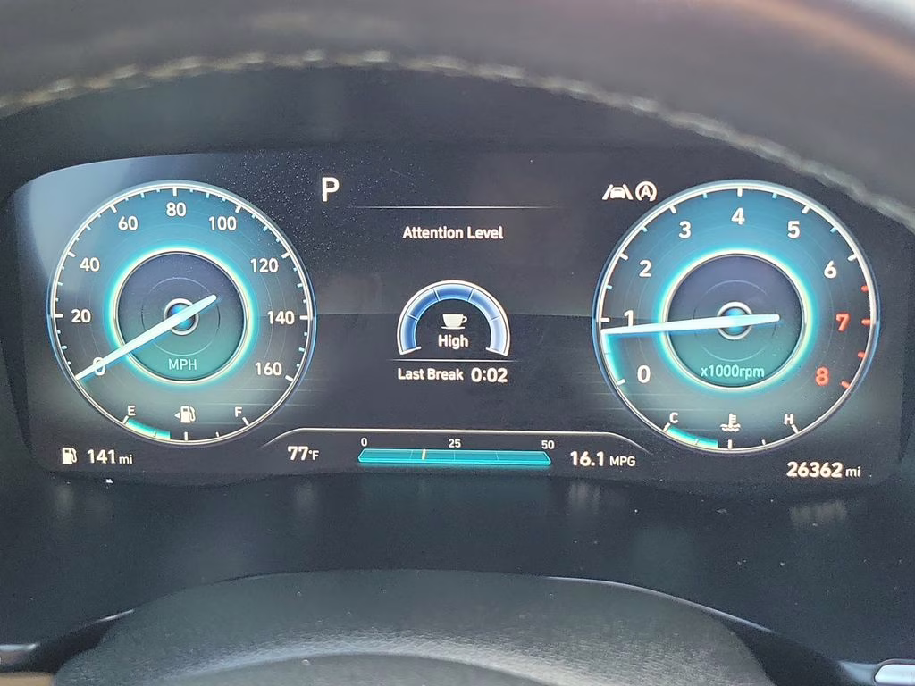 2023 Portofino Gray Hyundai Santa Fe Calligraphy AWD SUV