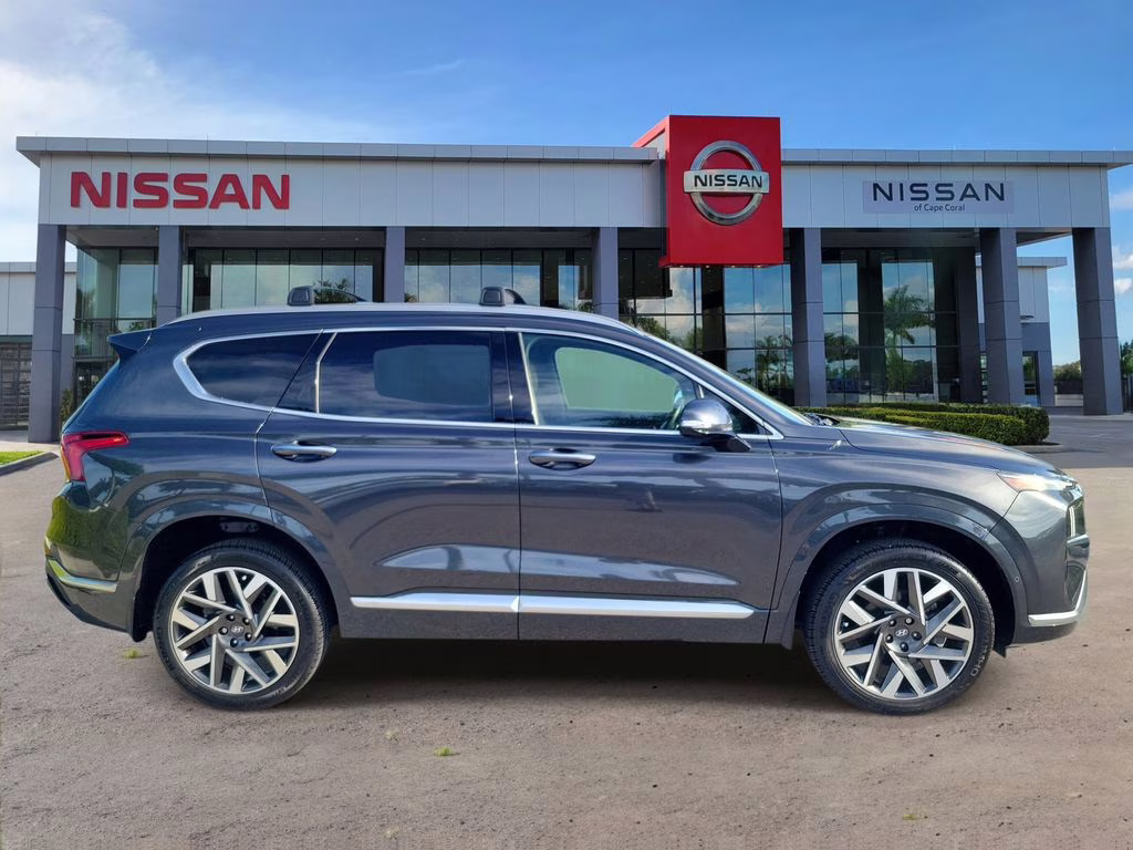 2023 Portofino Gray Hyundai Santa Fe Calligraphy AWD SUV
