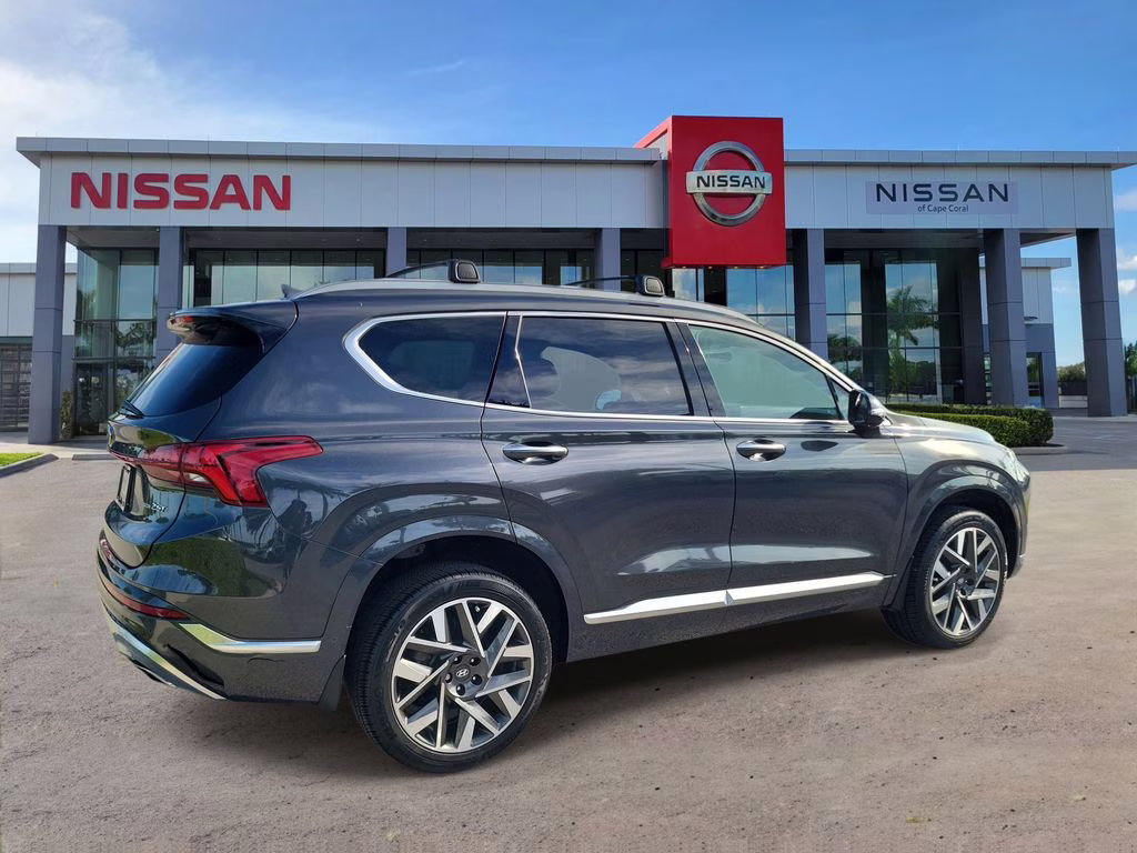 2023 Portofino Gray Hyundai Santa Fe Calligraphy AWD SUV