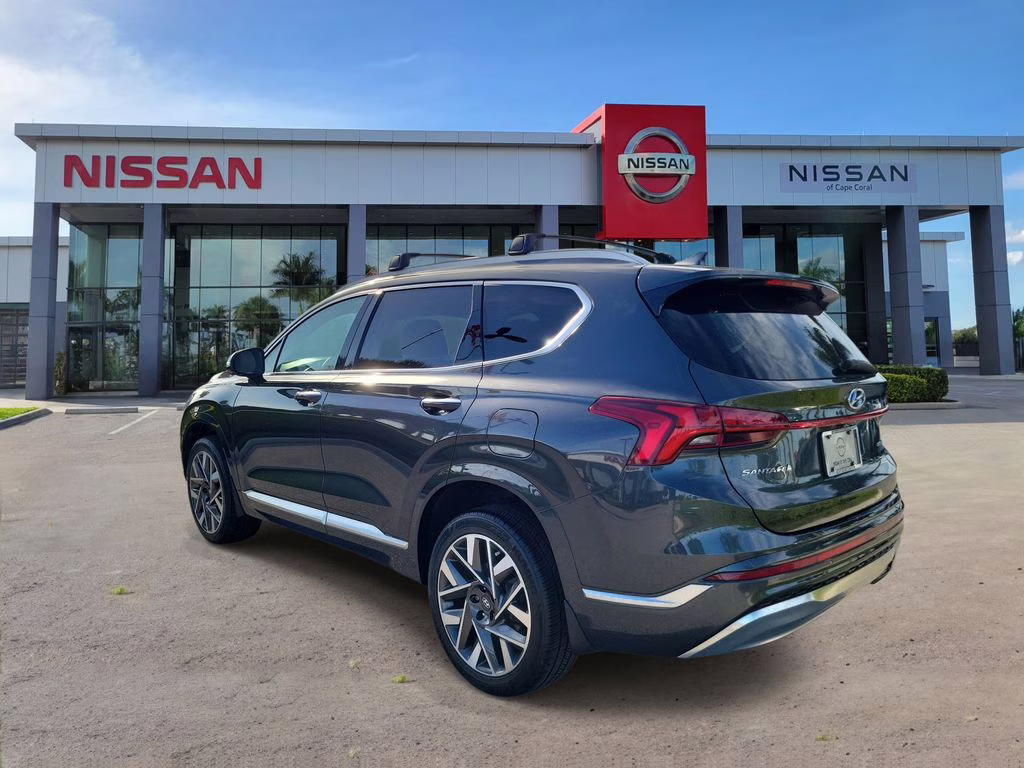 2023 Portofino Gray Hyundai Santa Fe Calligraphy AWD SUV